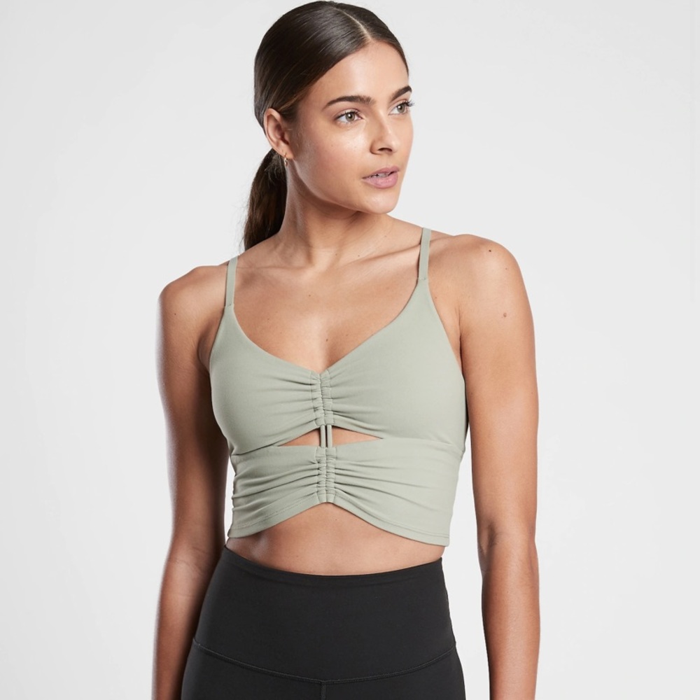 Athleta Cinch Longline Bra